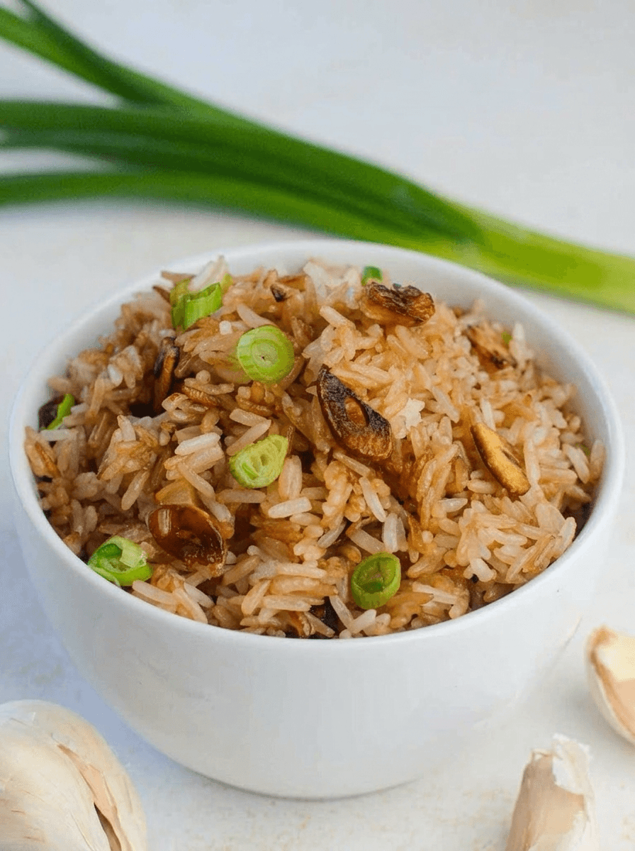Extra Garlic Rice